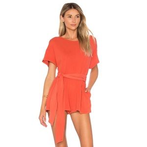 Free People ⚡️⚡️Easy street wrap romper